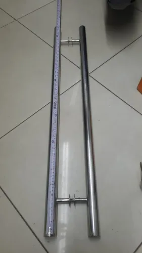 Puxador Inox Redondo 1 Metro