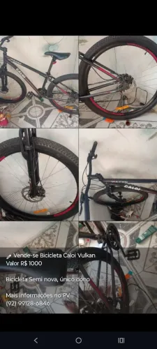 Bicicleta Caloi Vulkan