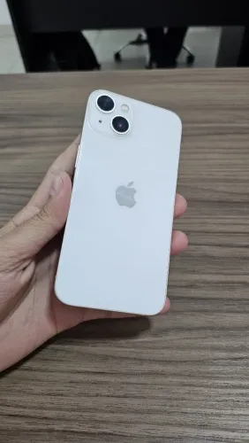 iPhone 13 Branco 128GB | Bateria 98% (Peça Original) | Estado de Novo