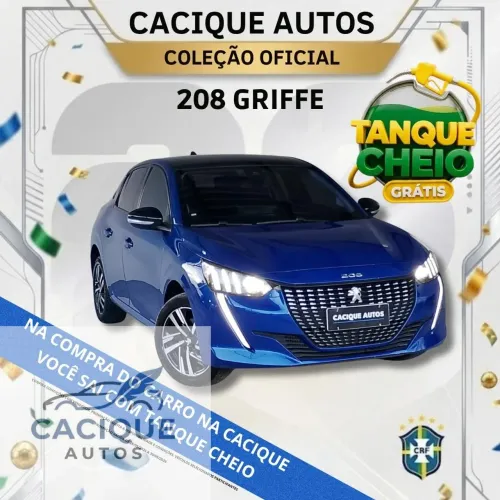 Peugeot 208 Griffe 1.0 Tubo Flex 5P Aut. 2024