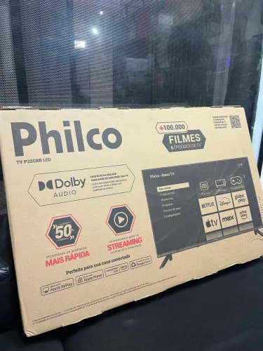 Tv Philco 32 lacrado com 1 ano de garantia 