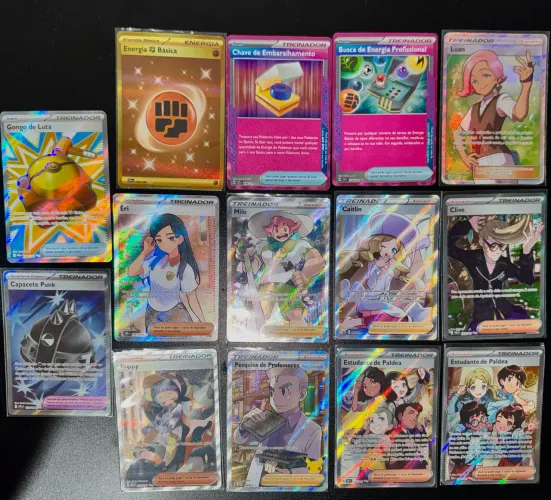 Cartas POKÉMON tcg treinadores raras e nova 