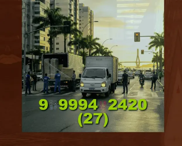 Frete na Praia do Canto, Jardim da Penha e Centro! Seu transporte seguro e rápido!