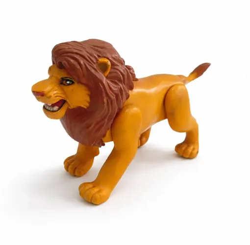 Boneco Simba adulto O Rei Leão Mattel 1994