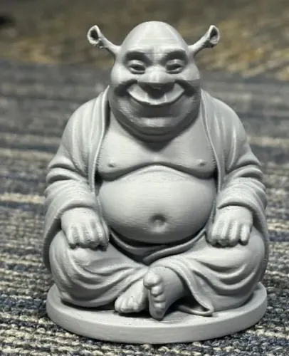 Kit Zen Shrek & Burro - Estátuas Decorativas Impressão 3D