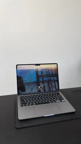 MacBook Air M2 8/256gb 13? 94% Midnight - completo sem detalhes