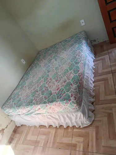 Cama box e colchão