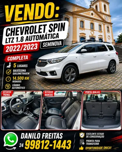 Chevrolet Spin LTZ 1.8 8V Econo.flex 5P Aut. 2023
