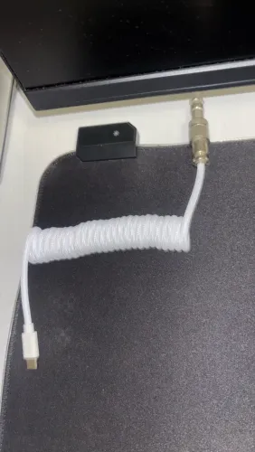 Cabo Coiled Para Teclado