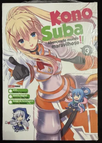 Konosuba Abençoado Mundo Maravilhoso !! 3 NOVO LACRADO - Planet Manga