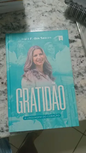 Livro gratidão Iraci