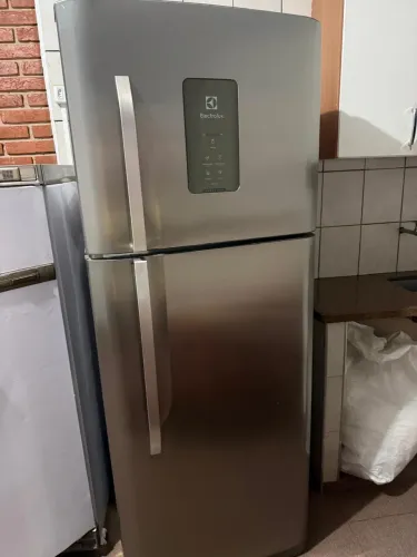 Geladeira inox