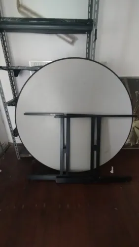 Mesa de escritório redonda