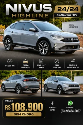 Volkswagen Nivus Highline 1.0 200 TSI Flex AUT 2024