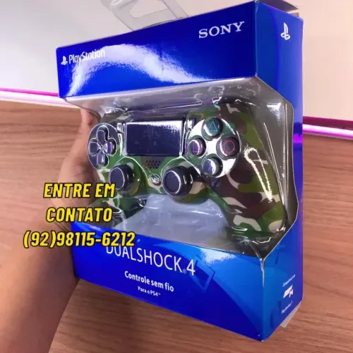Controle de PS4 Sem Fio Sony - Entrega das 9 até 22hrs