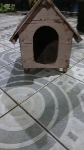 Casinha de Madeira para Cachorro - Resistente e Confortável