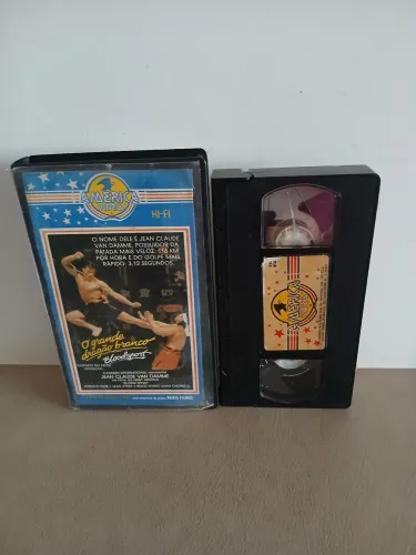 Fita Vhs O Grande Dragão Branco - Van Damme - Raridade