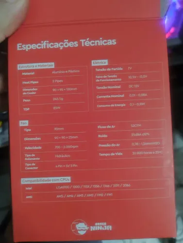 Cooler para processador