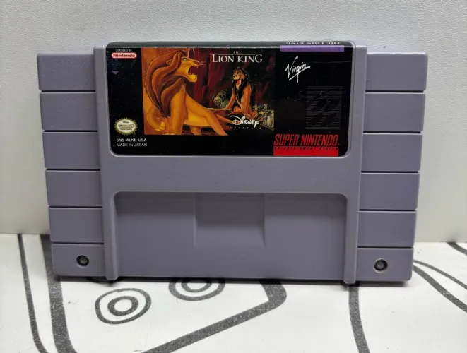 Rei Leão Super Nintendo Original