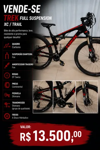 VENDE-SE - TREK FULL SUSPENSION