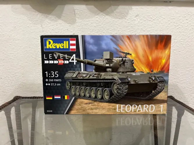 KIT DE MONTAGEM TANQUE DE GUERRA - LEOPARD 1
