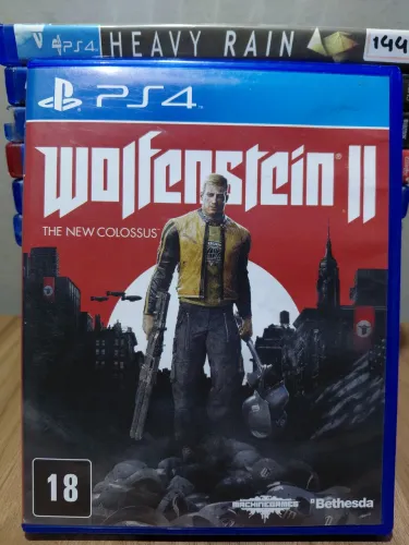 Jogo wolfesntein 2 PS 4PlayStation midia física