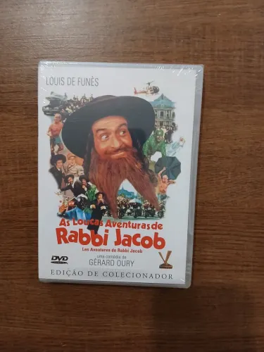 DVD As Loucas Aventuras de Rabbi Jacob - Edição de Colecionador Digipak Lacrado