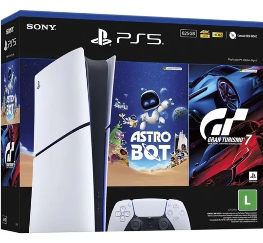 Ps5 slin digital + base de carregamento