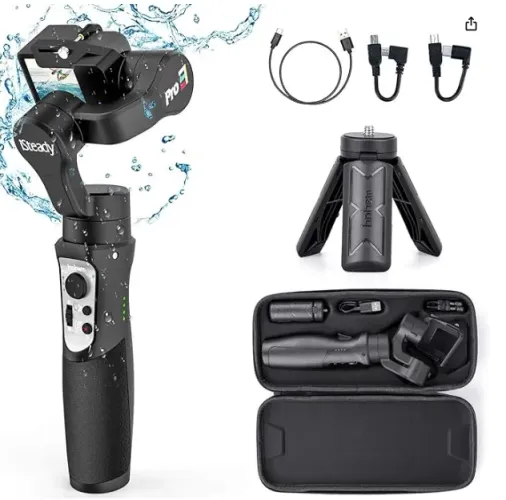 Estabilizador Gimbal - Hohem ISteady Pro 3 Eixos - Preto