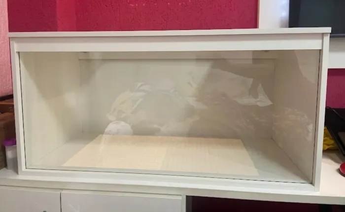 TERRÁRIO MDF 100x50x50cm HAMSTER GERBIL ROEDORES 