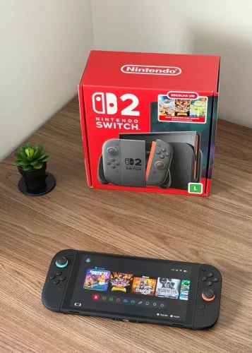 Nintendo Switch 2 Lacrado Completo.