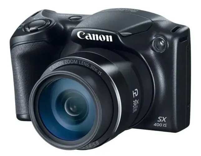 Canon Powershot Sx400 Is Compacta Avançada Cor Preto