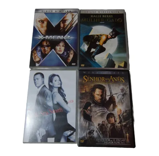 6 DVds de Filmes de sucesso 