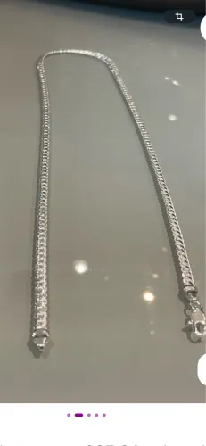 Colar prata 925 60 cm , 24 polegadas