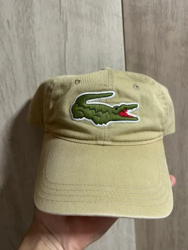 Boné Lacoste Big croc ( fita de couro )