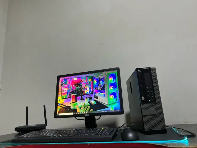 Pc Gamer Completo / i7-2600 / 8GB / Gt 210 / SSD+HD / Monitor Dell 75Hz