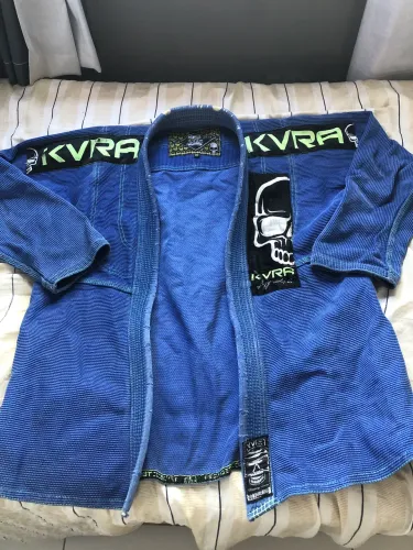 Vagui azul de jiu-jitsu