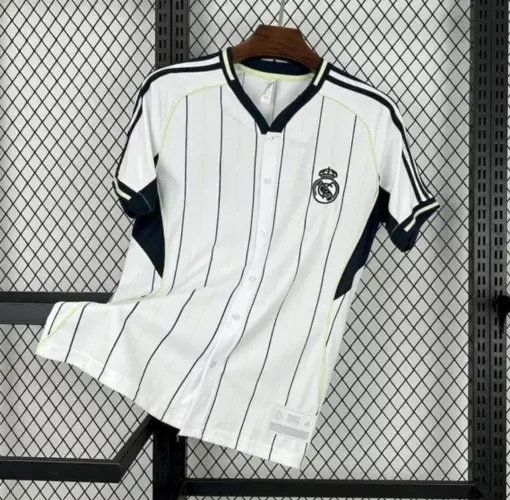 Camisa do real Madrid beisebol