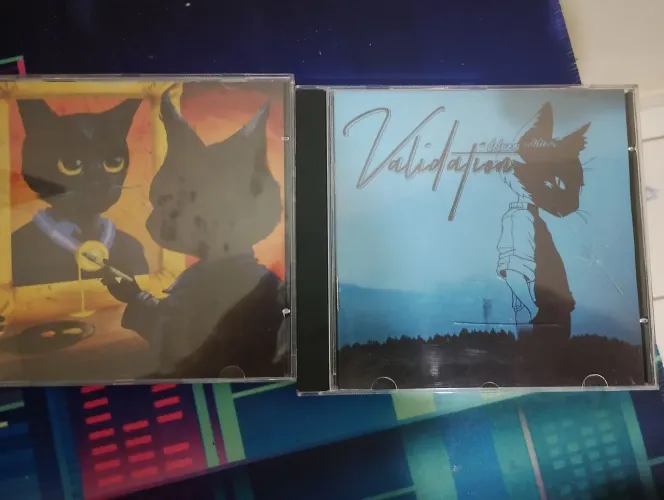 CDs Yung Li ORIGINAL, capa danificada, Bitterssweet Memories e Validation, primeiro lote