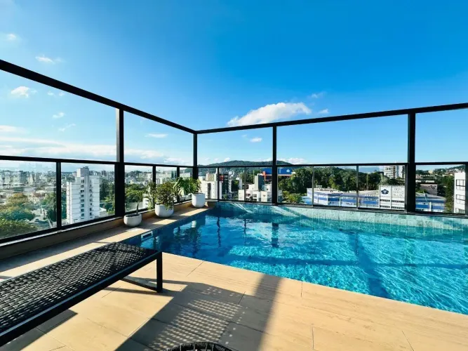 Studio Mobiliado de 40 m² no Bairro Saguaçu  Joinvill