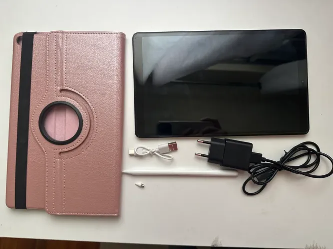 (COMPLETO) Tablet tab A (sm t515)+capa+pelicula protetora instalada+caneta touch