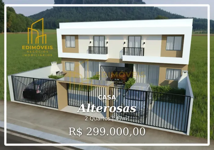 Conforto e praticidade: casas à venda no bairro Alterosas, agende sua visita!