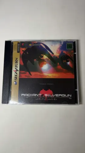 Radiant Silvergun Sega Saturn Japonês Original Completo NTSC-J