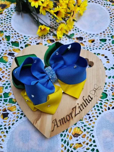 Brasil laços/tiaras/faixinhas/cabelo menina 