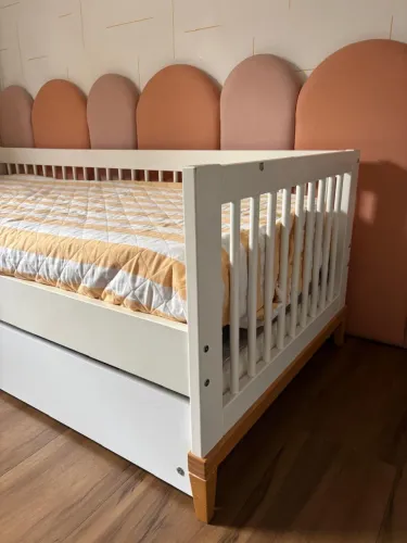Cama Solteiro com cama auxiliar