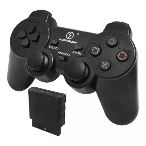 Controle Sem Fio para Playstation 2 ps2 2.4Ghz 8 Metros