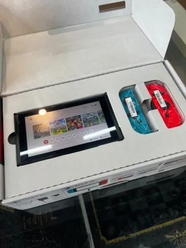 Nintendo Switch V1128gb destravdo com caixa