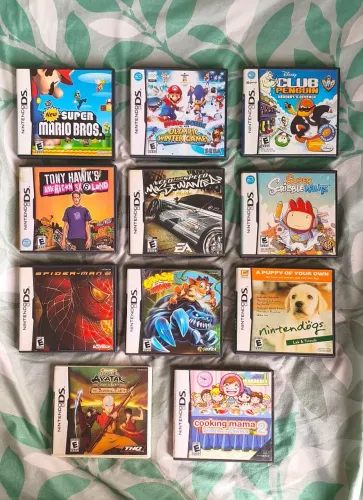 Jogos Nintendo DS e 3ds (valores na descrição) 