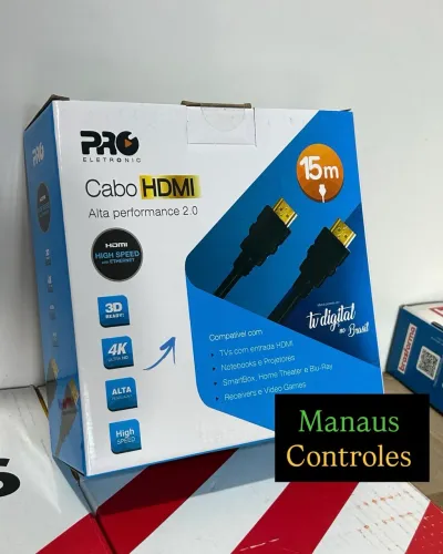 Cabo Hdmi de 15 Metros Ultra HD 4K ( Promoção )