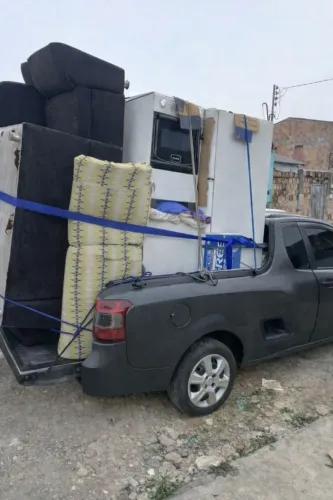 Frete zona norte barato e faço guincho de moto também pequenas mudança carretos bom.